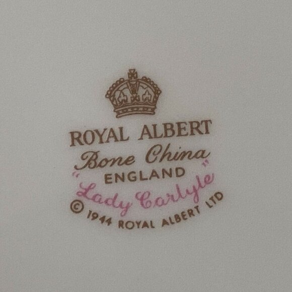 Vintage Royal Albert Bone China Lady Carlyle Dessert Fruit Bowl Made in England - Picture 6 of 6